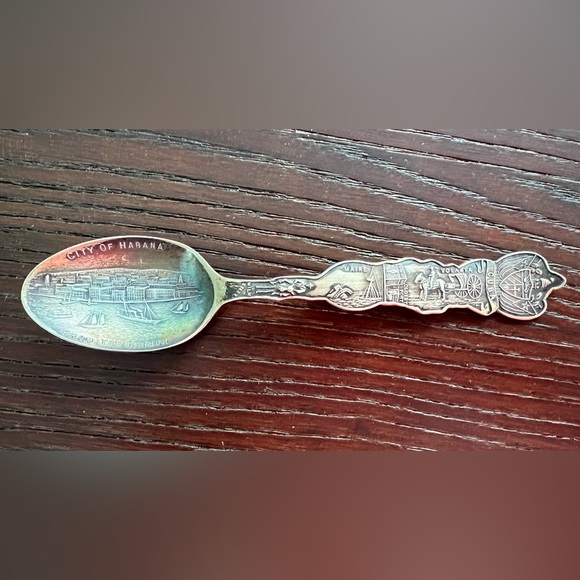 Vintage City of Habana Cuba Spoon